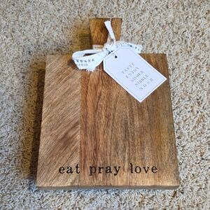 Ribera Studio Brown Wooden Cutting Board